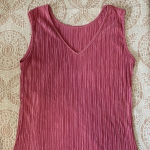 Pink Sleeveless Blouse super soft.